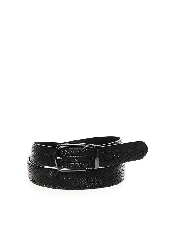 EMPORIO ARMANI: ベルト - ベルト - 黒