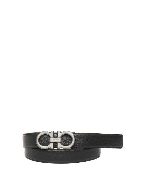 FERRAGAMO: Gürtel - Gürtel - Schwarz