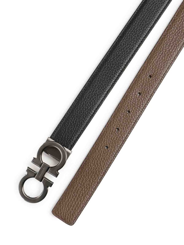 FERRAGAMO: Gürtel online - Gürtel - Schwarz