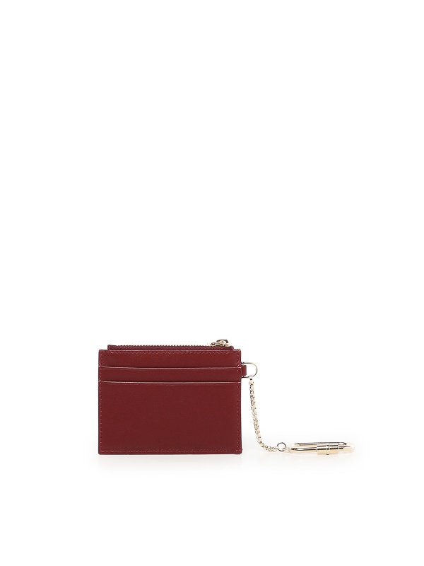 FERRAGAMO: wallets & purses online - Card Holder With Key Ring