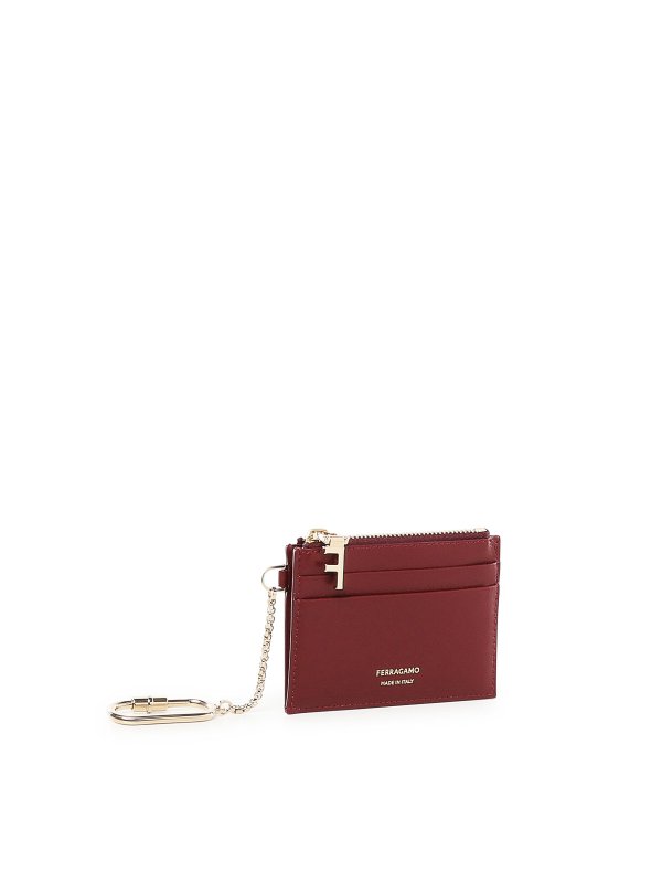 The Best Shops FERRAGAMO: wallets & purses - Card Holder With Key Ring