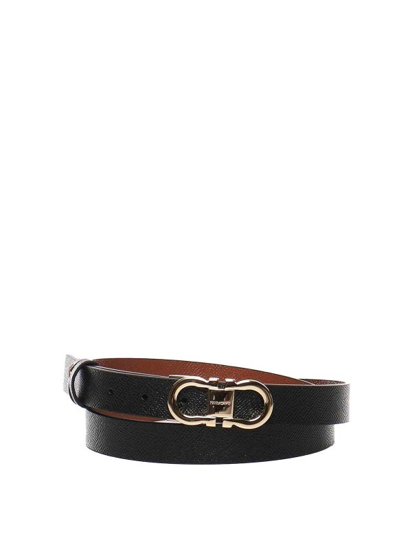 FERRAGAMO: Ceintures - Ceinture - Noir