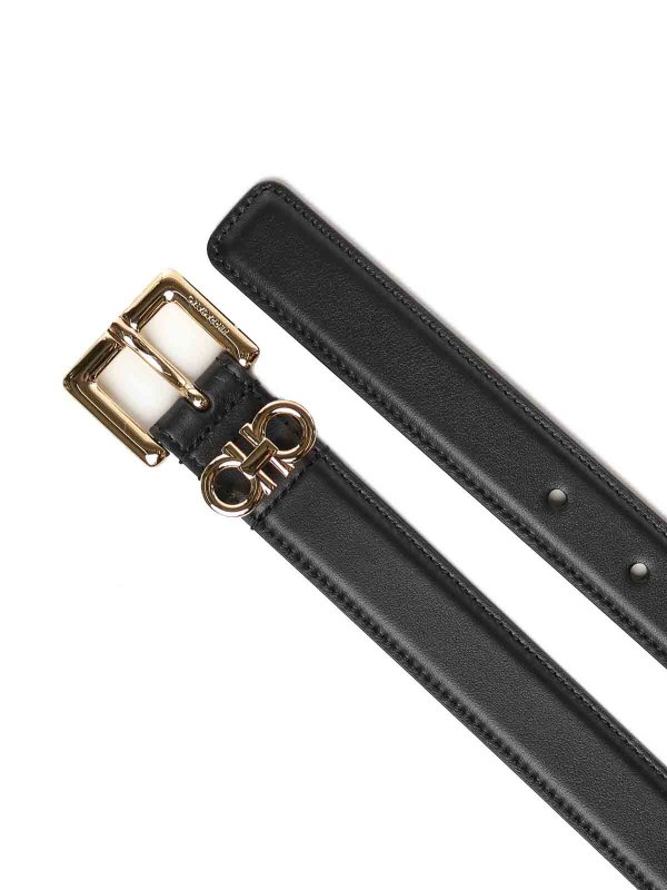 FERRAGAMO: Cinturones online - Cinturón - Negro