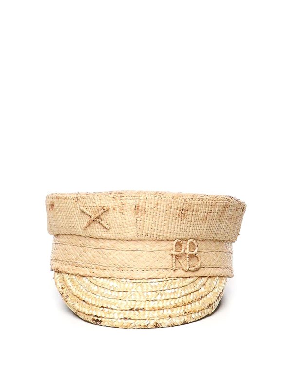 RUSLAN BAGINSKIY: 帽子＆キャッブ - 帽子 - ベージュ