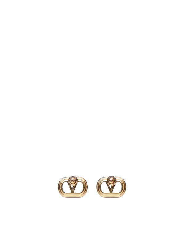 The Best Shops VALENTINO GARAVANI: Earrings - Earrings With Logo Plaque