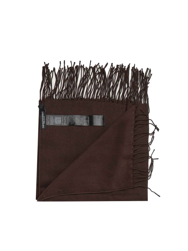 EMPORIO ARMANI: スカーフ online - スカーフ - ブラウン