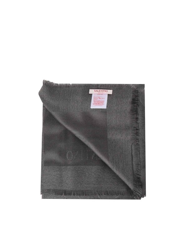 VALENTINO GARAVANI: スカーフ online - スカーフ - グレー