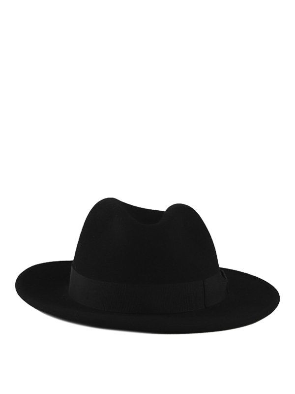BORSALINO: hats & caps - Wool Hat With Bow