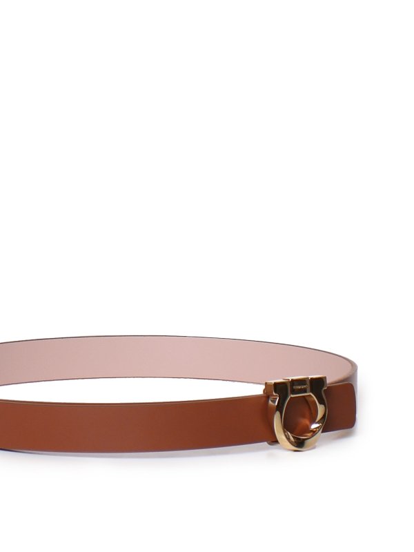 The Best Shops FERRAGAMO: belts - Gancini Belt In Calfskin