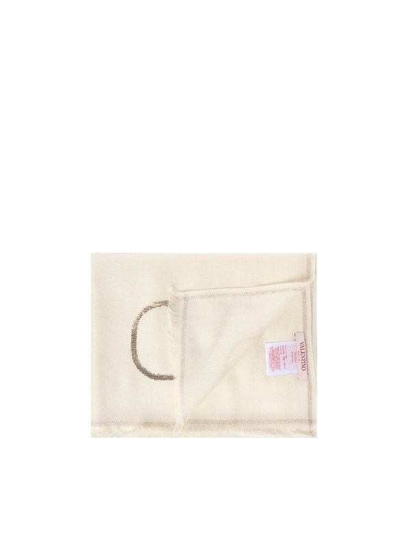 VALENTINO GARAVANI: sciarpe e foulard online - Vlogo firma cashmere e scialle di seta