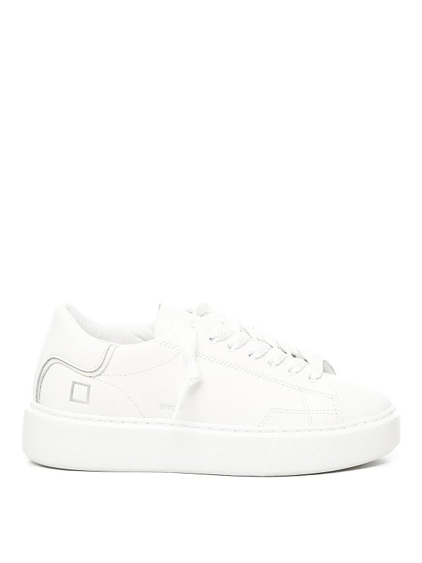 D.A.T.E.: Chaussures de sport - Baskets - Blanc