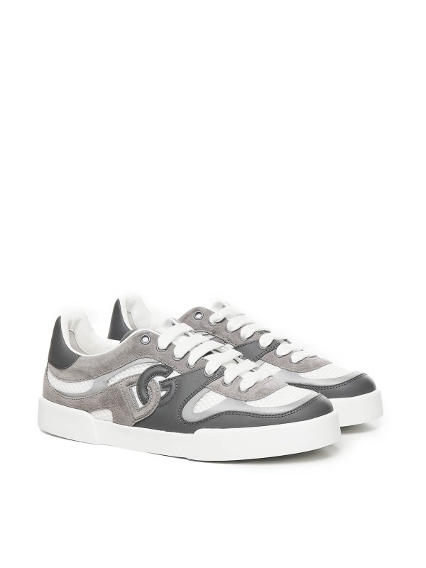 The Best Shops DOLCE & GABBANA: Zapatillas - Zapatillas - Gris