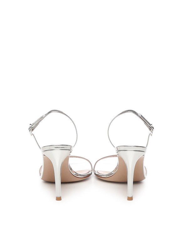 Gianvito Rossi: サンダル online - サンダル - 銀