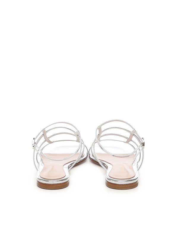 Gianvito Rossi: sandals online - Metallic Effect Sandals