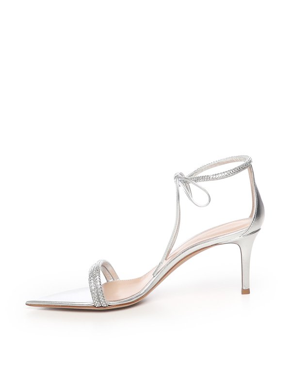 サンダル - 銀 shop online: Gianvito Rossi