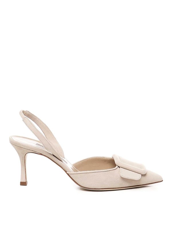 MANOLO BLAHNIK: パンプス - パンプス - 白