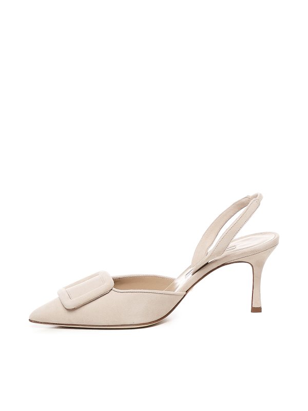 パンプス - 白 shop online: MANOLO BLAHNIK