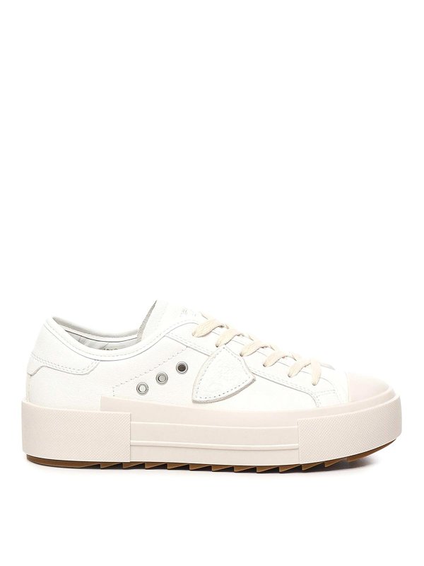PHILIPPE MODEL: Chaussures de sport - Baskets - Blanc
