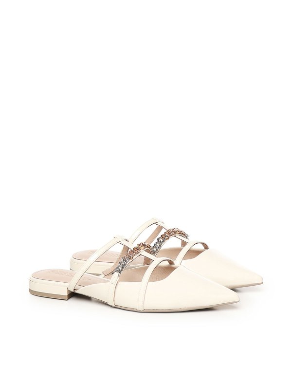 The Best Shops Pinko: Mules - Mules - Blanc