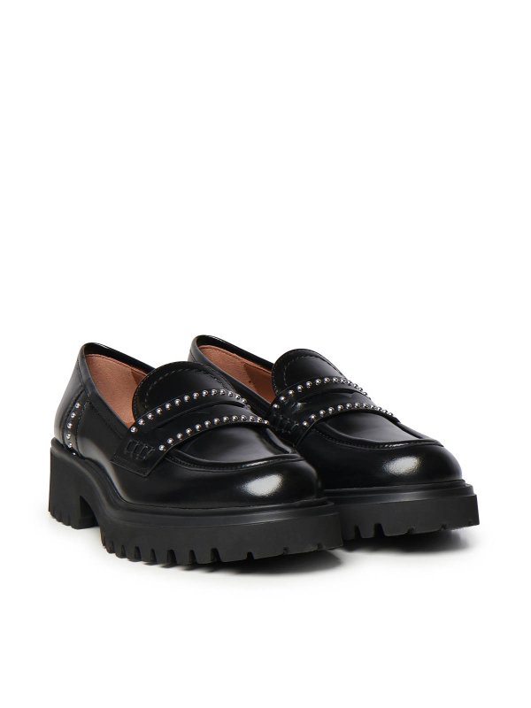The Best Shops EVALUNA: Loafers & Slippers - Patent Leather Loafers