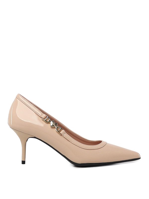 LOVE MOSCHINO: Pumps - Pumps - Nude