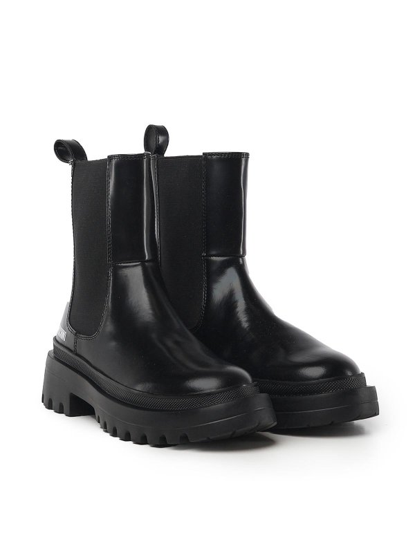 The Best Shops LOVE MOSCHINO: ankle boots - Calf And Lycra Ankle Boots