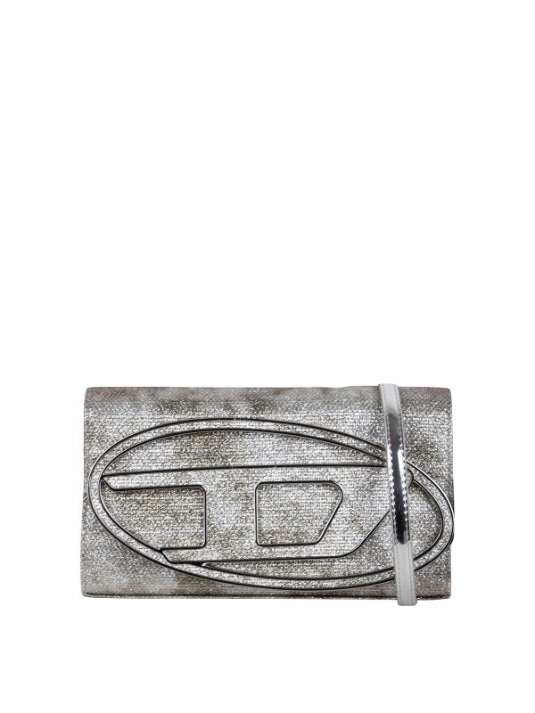 DIESEL: クロスボディバッグ - クロスボディバッグ - ベージュ