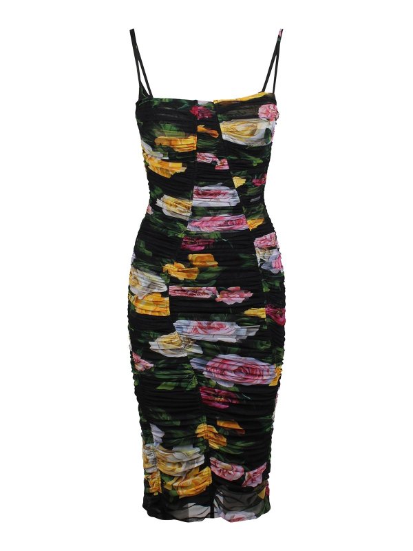 DOLCE & GABBANA: カクテルドレス - カクテルドレス - マルチカラー