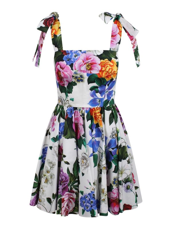 DOLCE & GABBANA: カクテルドレス - カクテルドレス - マルチカラー