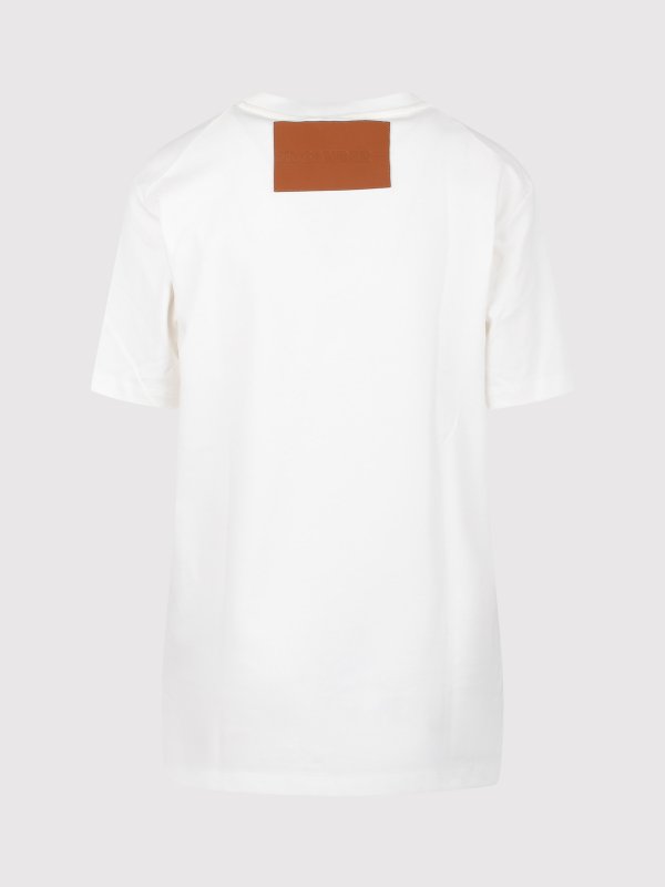 JIL SANDER: T-shirts online - T-Shirt - Weiß