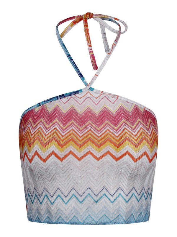 MISSONI: トップス＆タンクトップ - トップ/タンクトップ - マルチカラー