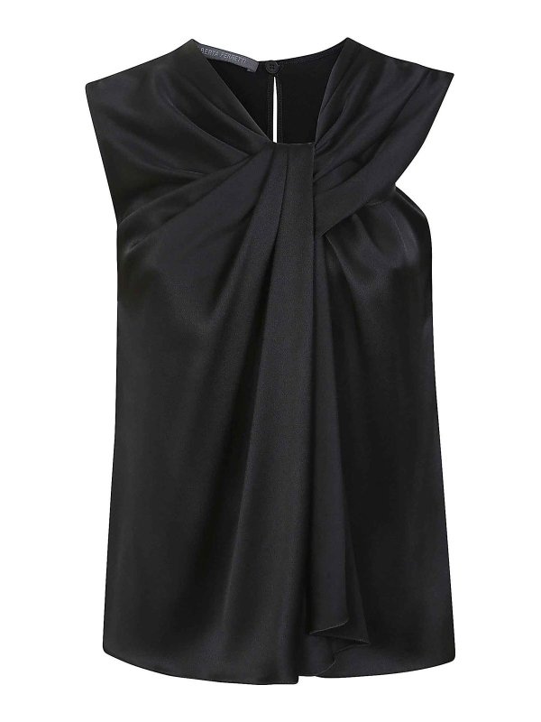 ALBERTA FERRETTI: Tops und Tank Tops - Top - Schwarz