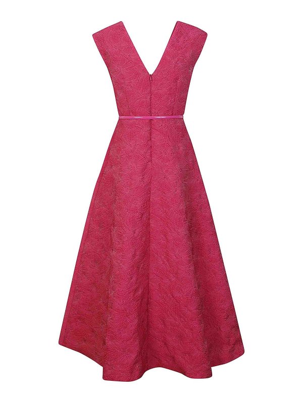 Max Mara: Knielange Kleider online - Midirock - Fuchsia