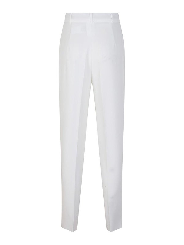 Max Mara: Pantalones casual online - Pantalón Casual - Blanco