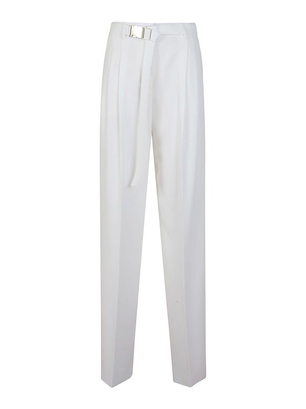 Max Mara: Maßgeschneiderte und Formale Hosen - Formale Hose - Weiß