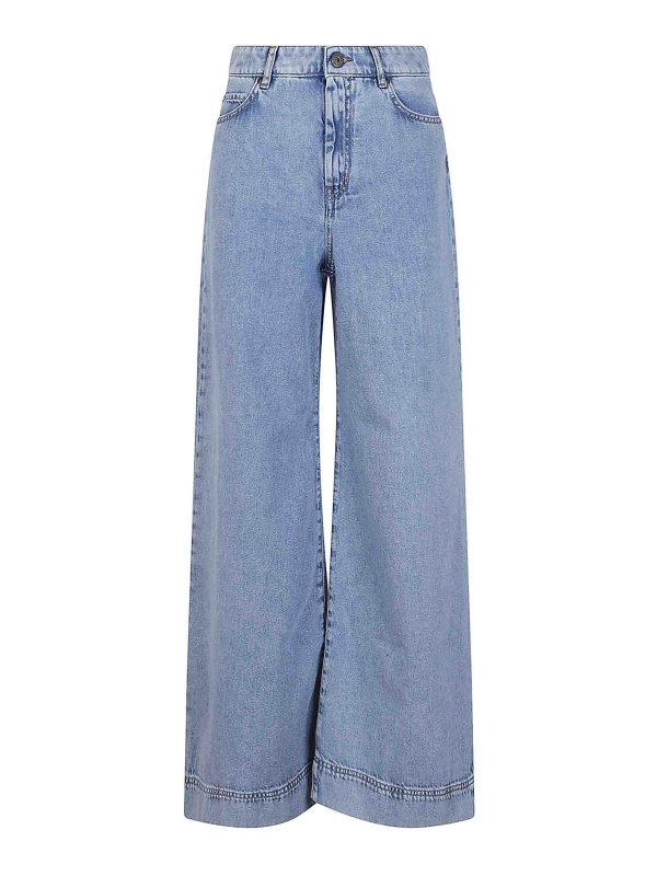 WEEKEND MAX MARA: Jeans boot-cut - Jeans Boot-Cut - Azul Oscuro