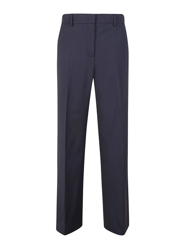 WEEKEND MAX MARA: カジュアルトラウザー - カジュアルパンツ - ブルー