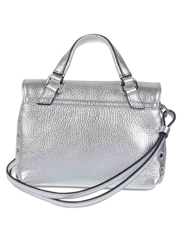 ZANELLATO: Handtaschen online - Shopper - Silber