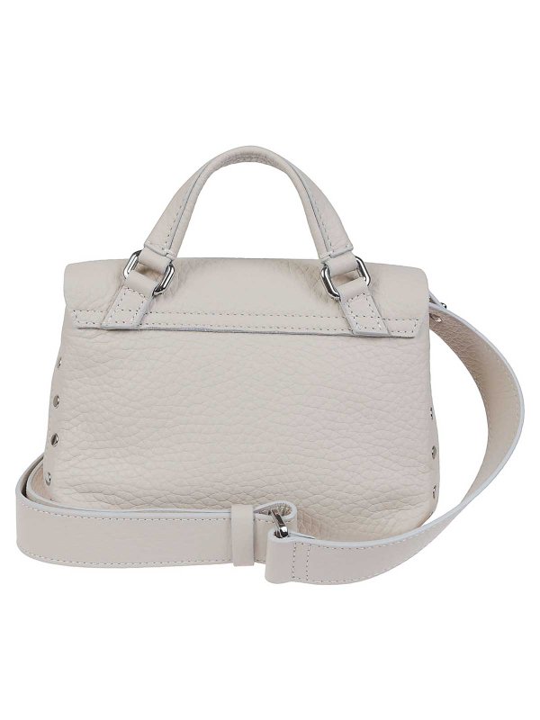 ZANELLATO: Handtaschen online - Shopper - Weiß