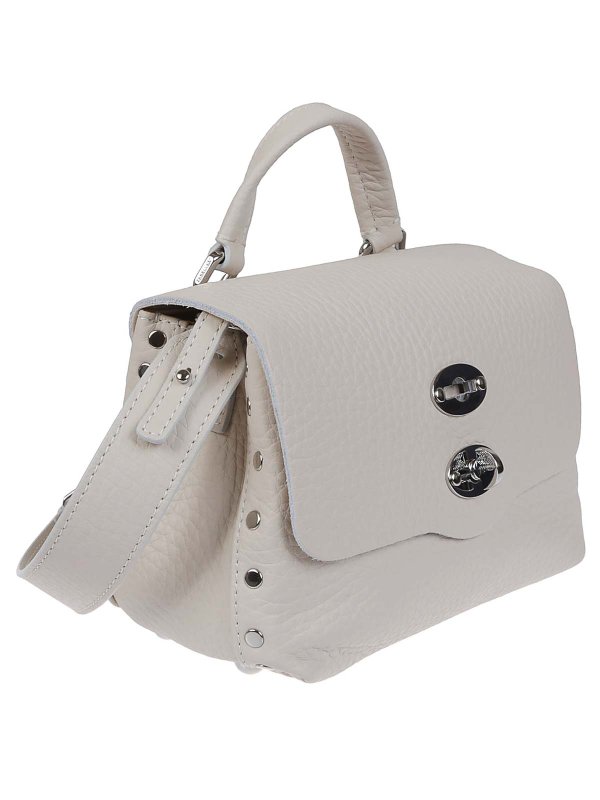 The Best Shops ZANELLATO: Handtaschen - Shopper - Weiß