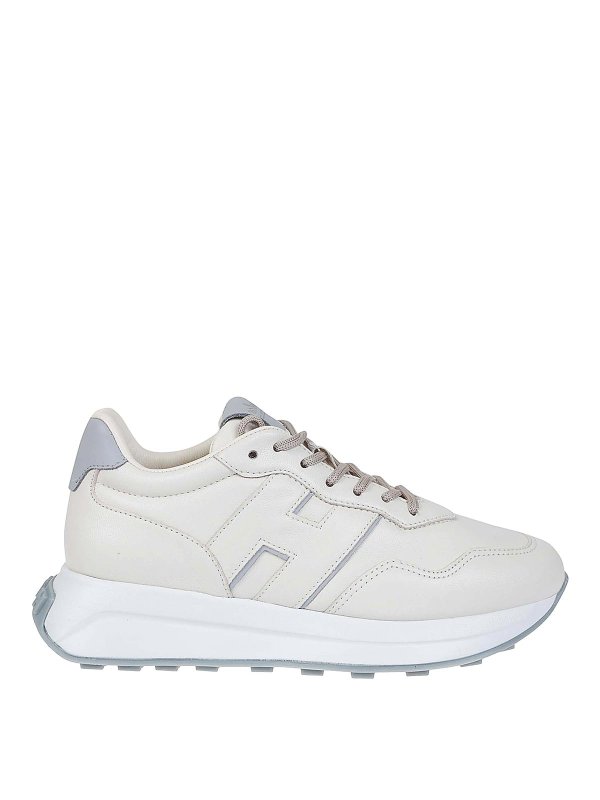 HOGAN: Chaussures de sport - Baskets - Blanc