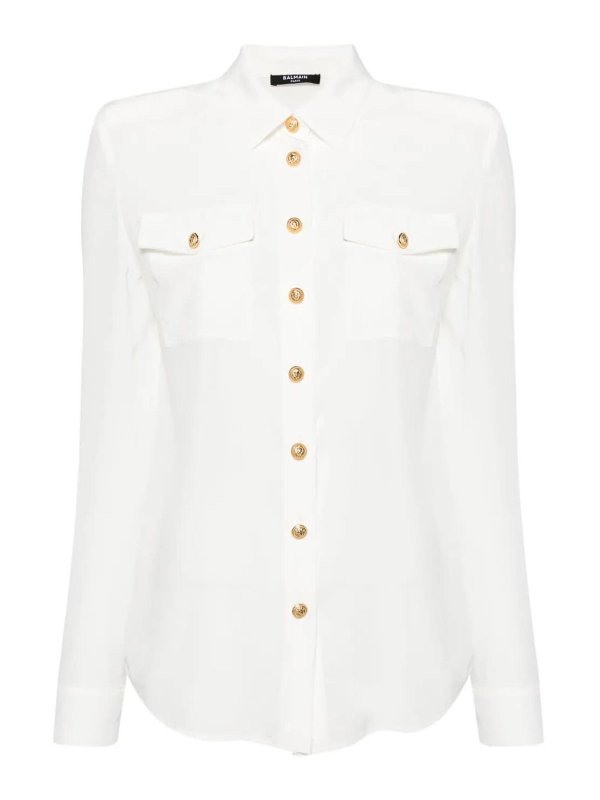 Balmain: shirts - Ls Shirt