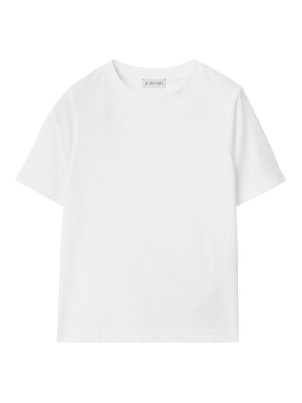 BURBERRY: Camisetas - Camiseta - Blanco