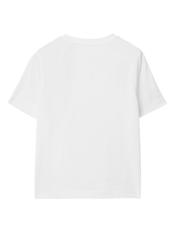 BURBERRY: Camisetas online - Camiseta - Blanco