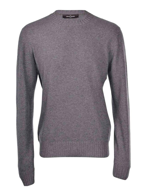 GRAN SASSO: ボートネック - ボートネック - グレー