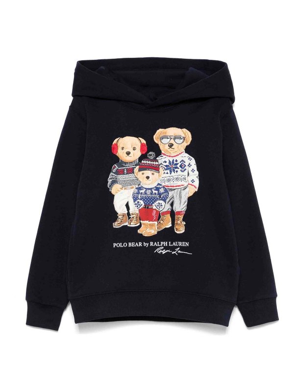 POLO RALPH LAUREN: スウェット＆セーター - スウェットシャツ/セーター - ダークブルー