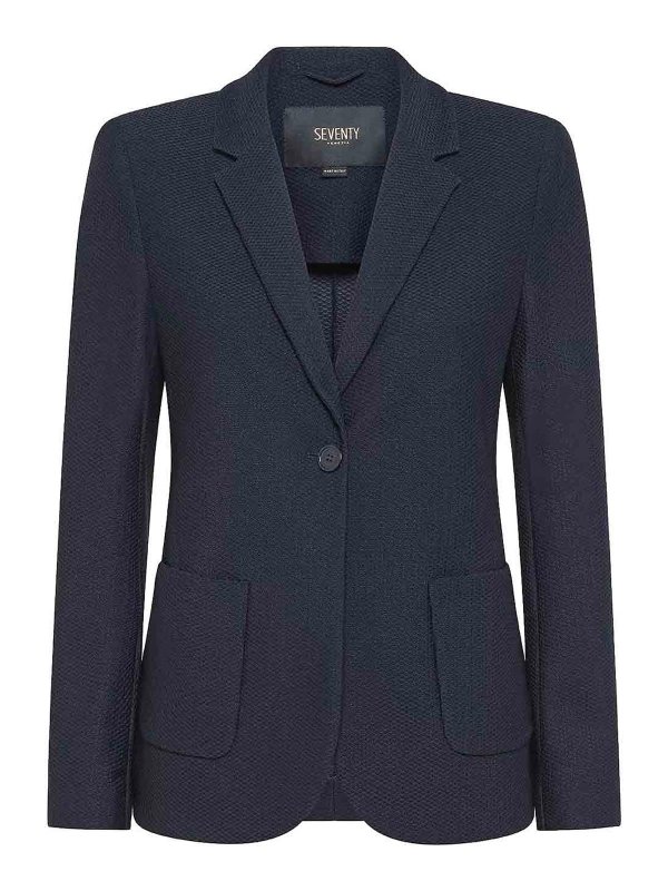 SEVENTY: カジュアルジャケット - カジュアルジャケット - ブルー
