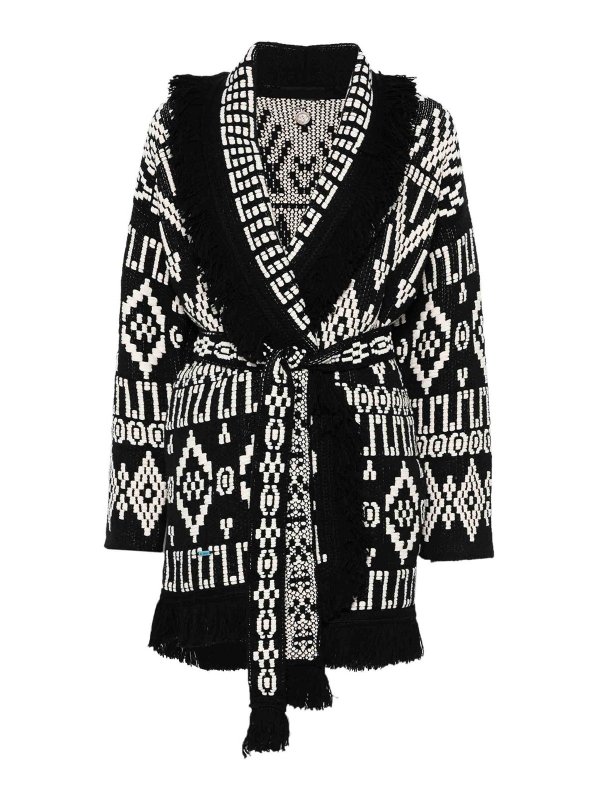 ALANUI: カーディガン - カーディガン - 黒