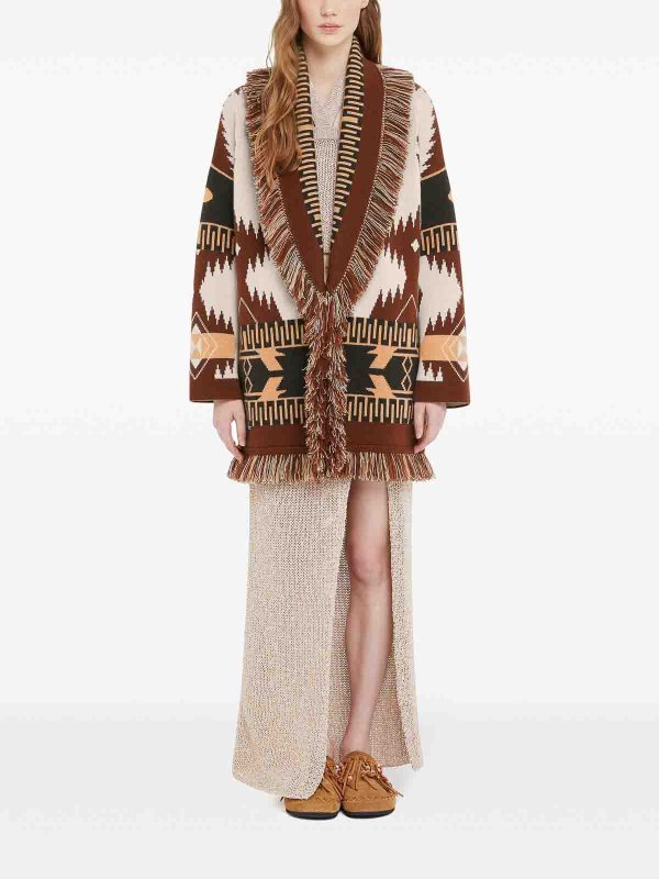 The Best Shops ALANUI: Cardigans - Cardigan - Weiß