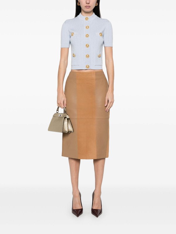 Balmain: カーディガン online - カーディガン - ライトベージュ